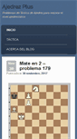 Mobile Screenshot of ajedrezplus.com